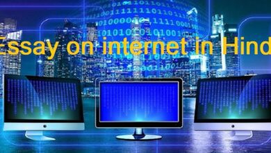 Essay on internet in Hindi
