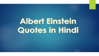 Albert Einstein Quotes in Hindi