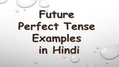 Future Perfect Tense Examples in Hindi