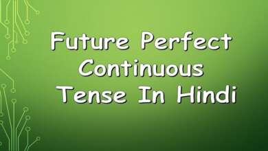 Future Perfect Continuous Tense In Hindi
