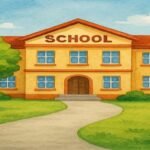 10 lines on my school in hindi