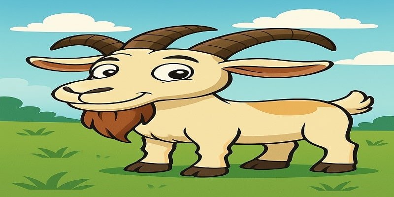 10 Lines on Goat in Hindi